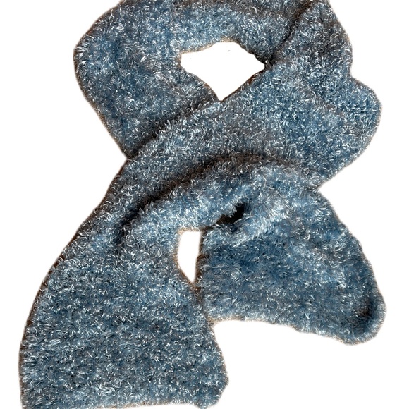 Cejon Accessories - Cejon accessories Inc soft fuzzy scarf blue